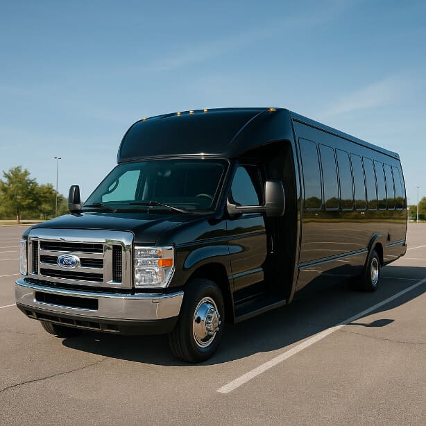 Charter Bus Rental Cary 18 Passenger Minibus