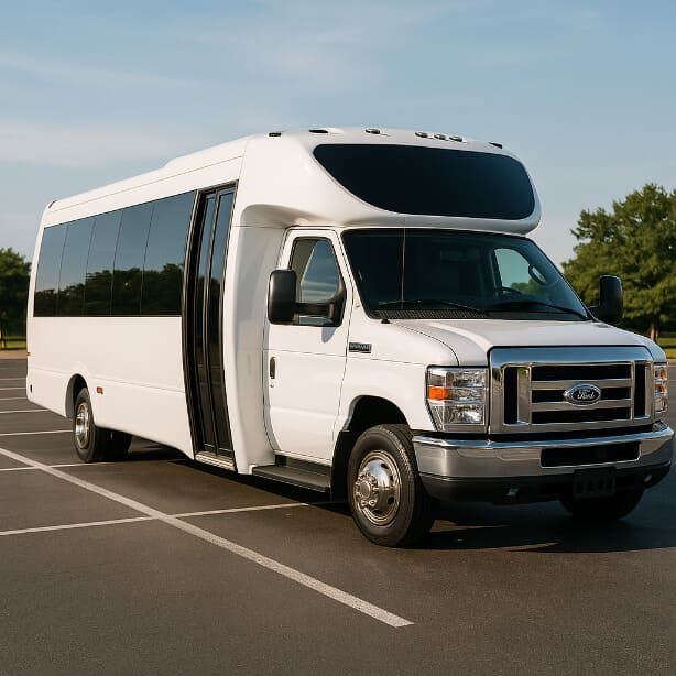 Charter Bus Rental Cary 20 Passenger Minibus