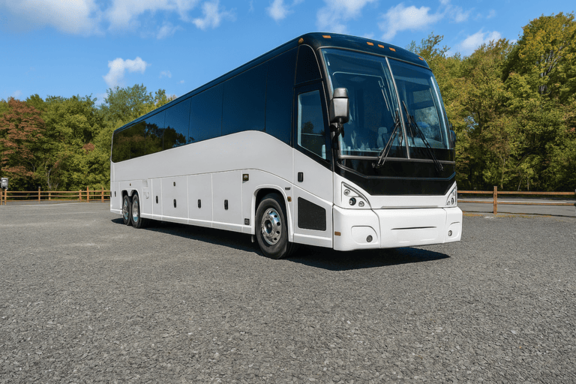 Charter Bus Rental Cary 56 Passenger Charter Bus